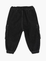 Boys Blue Cotton Denim Pant