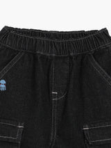 Boys Blue Cotton Denim Pant