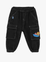 Boys Blue Cotton Denim Pant