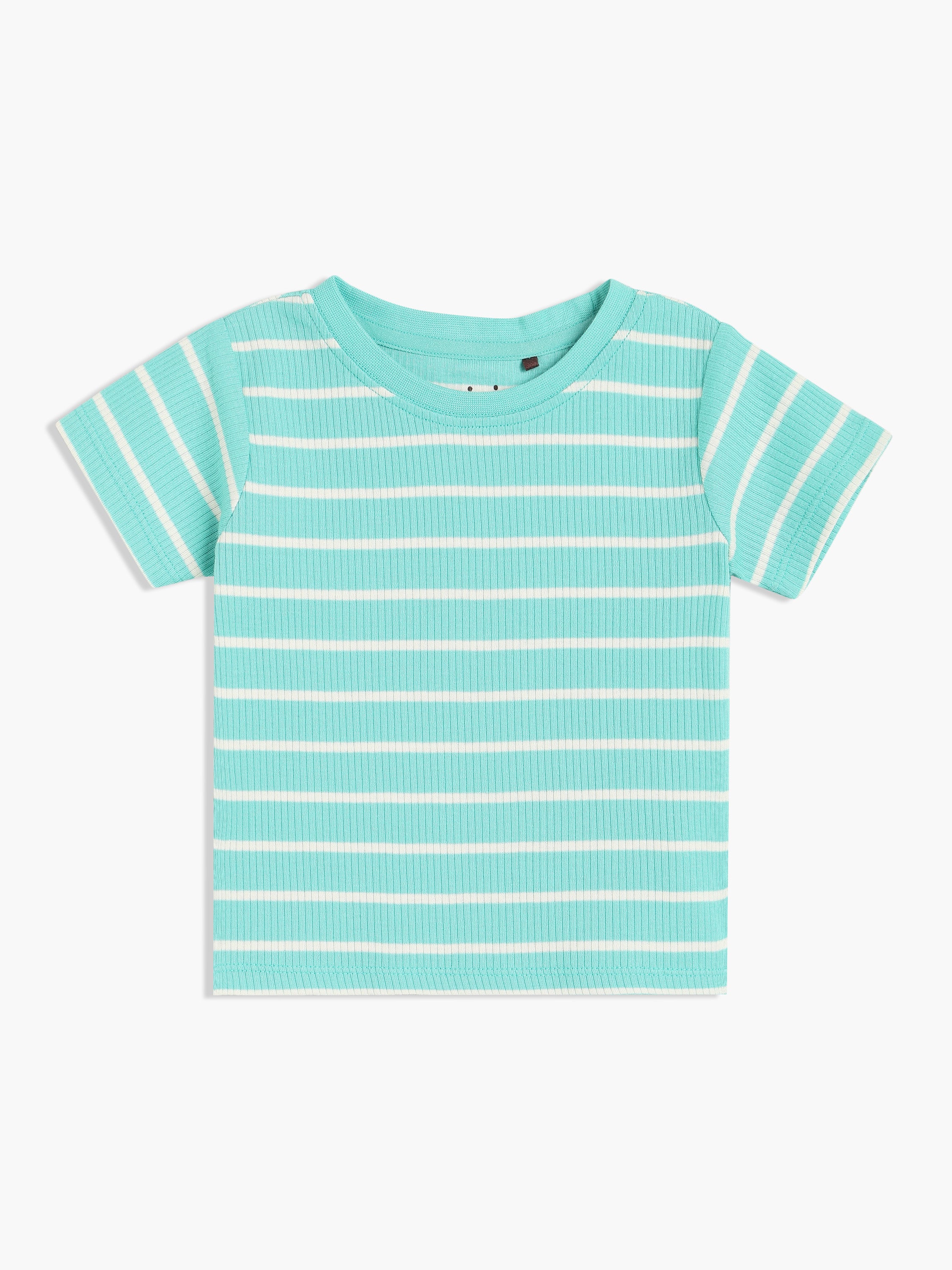 Boys Multi Cotton Half Sleeve Dungaree Set