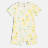 Boys Multicolor Casual Regular Fit Printed Rompers - Set of 2