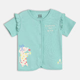 Girls Multicolor Casual Regular Fit Tops - Set of 2