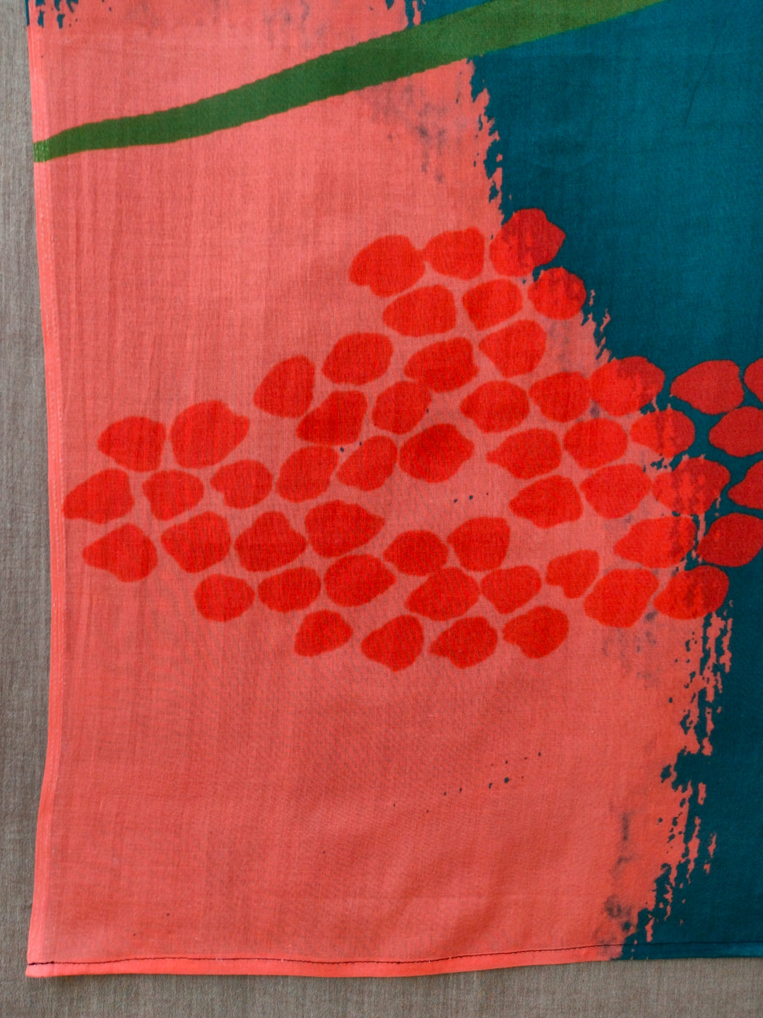 Women's Multicolor Pure Cotton Saree