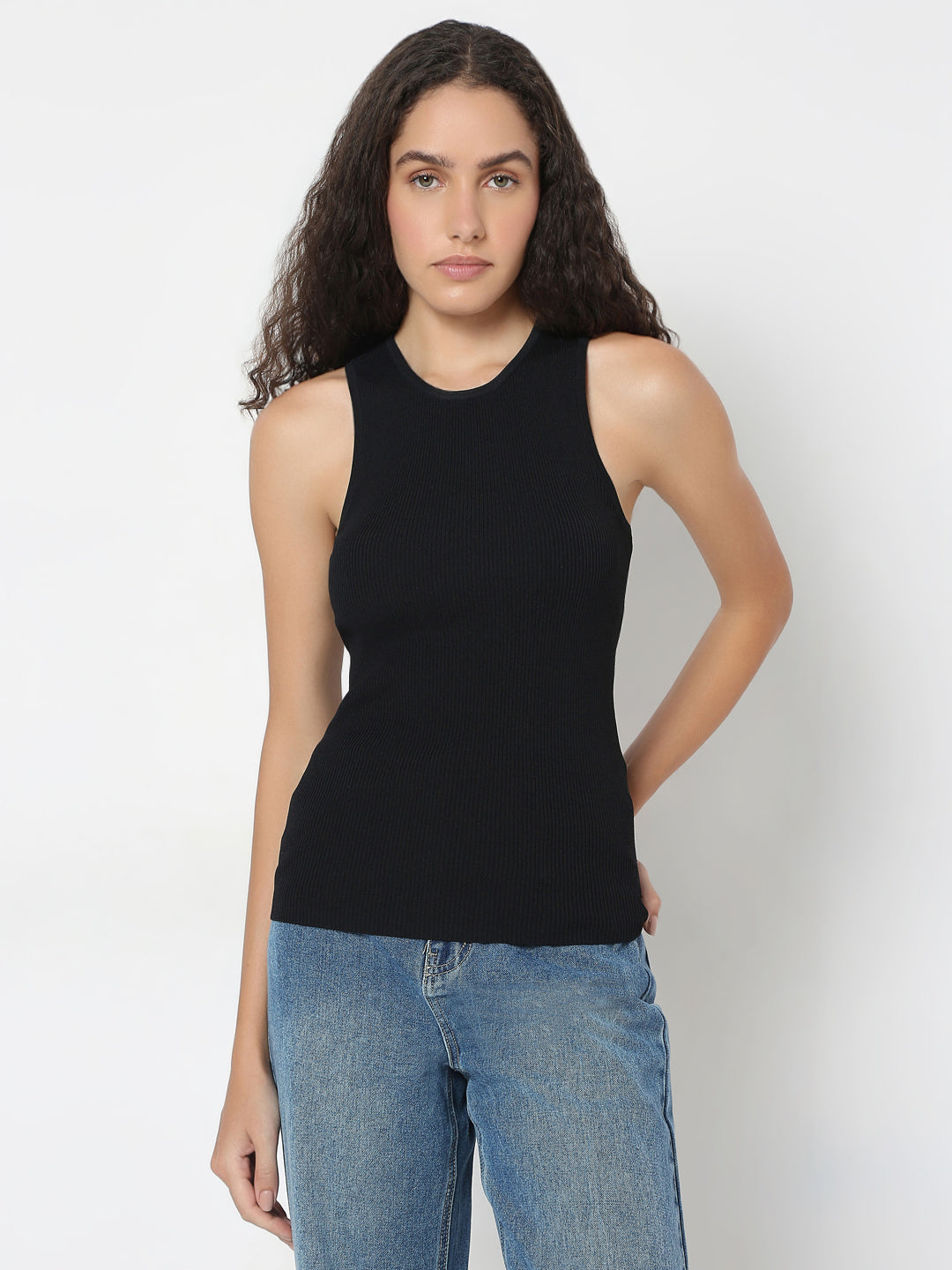 Women's Black Tank Top