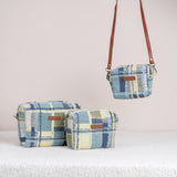 Women's Multicolor Denim Daze Essential Pouch - Set of 3