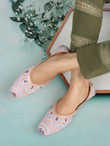 Women's Pink Casual Slip-On Flats