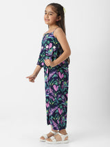 Girls Multicolor Casual Top and Bottom