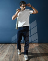 Men's White Casual Half Sleeves Tshirt - Pack of 2