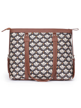 Women's Multicolor Vegan Leather Finish Shoulder Bag - 13.8L