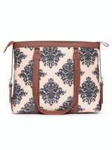 Women's Multicolor Vegan Leather Finish Shoulder Bag - 13.8L