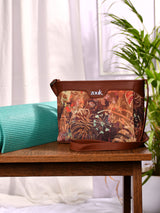 Women's Multicolor Vegan Leather Finish Sling Bag - 3.69L