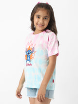 Girls Multicolor Casual Printed Tshirt