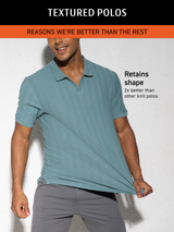 Men's Grey Casual Regular Fit Solid Half Sleeves Polo Tshirt