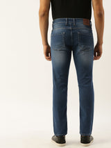 Men's Slim Fit Solid Low Rise Stretchable Jeans