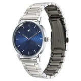 Men's Casual Blue Round Dial Watch - 3278SM03