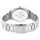 Men's Casual Silver White Round Dial Watch - 3278SM04