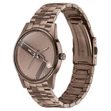 Men's Casual Brown Round Dial Watch - 3305QM01