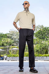 Unisex Comfort Mid-Rise Korean Pant