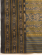 Women's Bhagalpuri Silk Yellow Printed Designer Saree with Blouse Piece