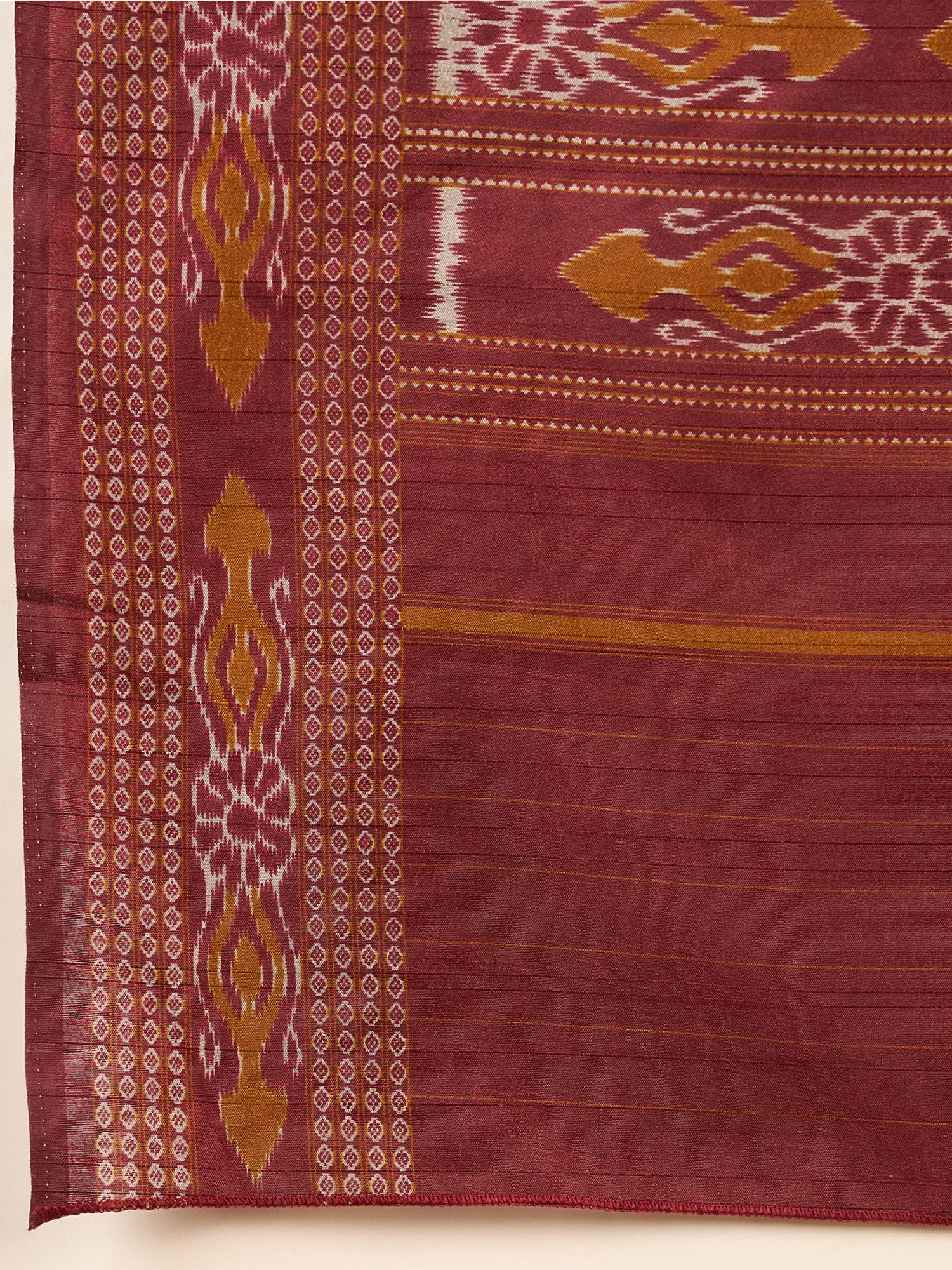 Women's Bhagalpuri Silk Green Printed Designer Saree with Blouse Piece