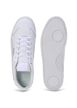 Unisex White Casual Club 5v5 Sneaker