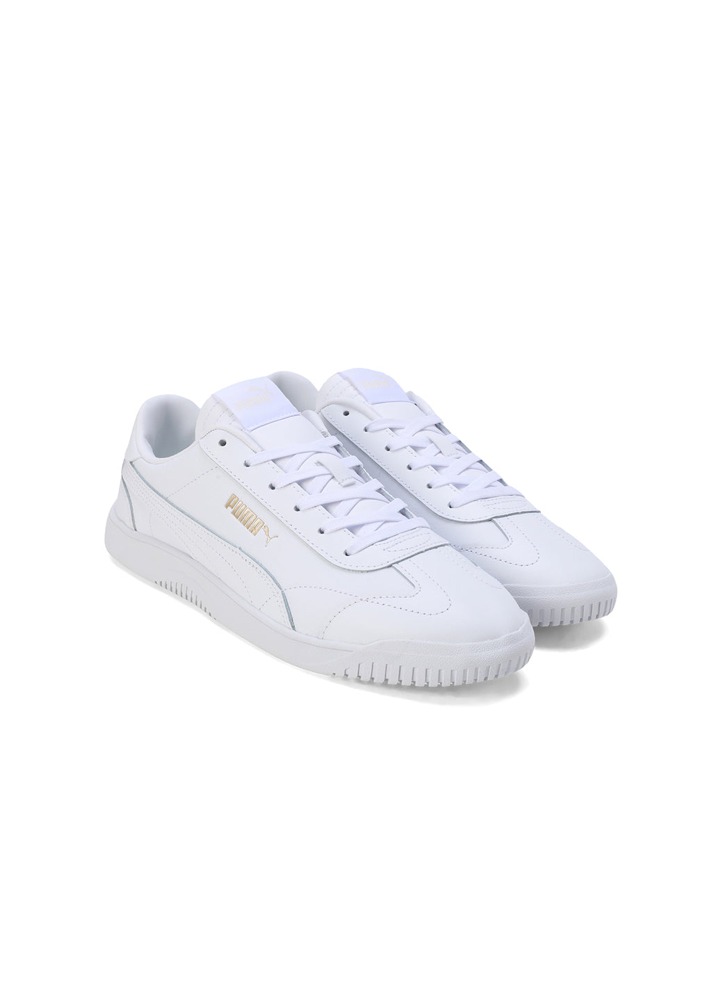 Unisex White Casual Club 5v5 Sneaker