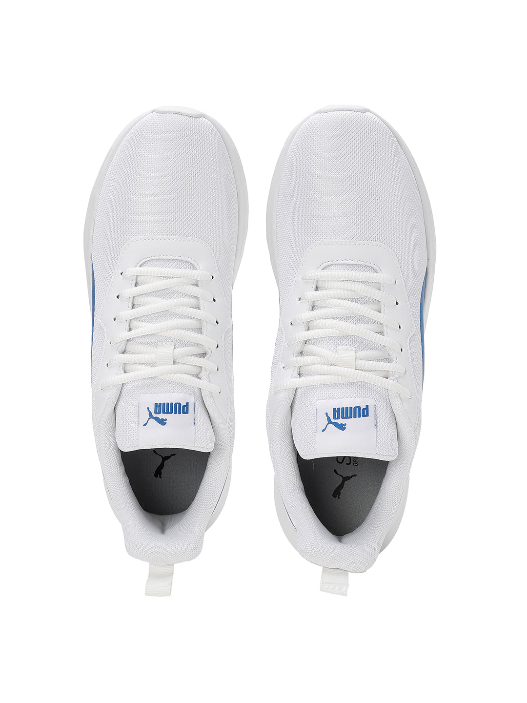 Men's White Casual Jitter Sneaker