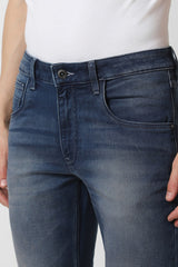 Men's Blue Casual Slim Fit Jeans