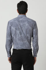 Men's Multicolor Party Slim Fit Printed Full Sleeves Shirt