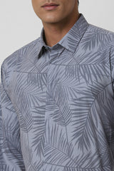 Men's Multicolor Party Slim Fit Printed Full Sleeves Shirt