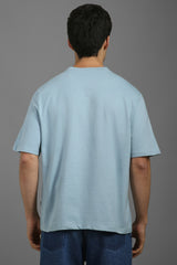 Men's Grey Casual Half Sleeves Tshirt
