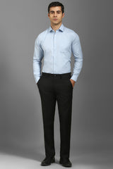 Men's Blue Formal Full Sleeves Shirt