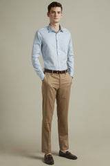 Men's Grey Formal Full Sleeves Shirt