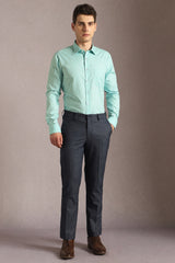 Men's Blue Formal Full Sleeves Shirt