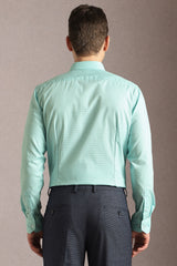 Men's Blue Formal Full Sleeves Shirt