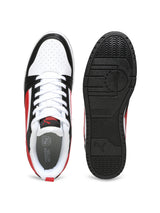 Unisex White Casual Evoke V6 Low Sneaker