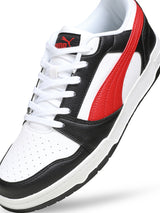 Unisex White Casual Evoke V6 Low Sneaker