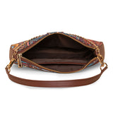 Women's Multicolor Vegan Leather Finish Sling Bag - 1.8L
