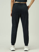 Women's Grey Casual Regular Fit Solid Trackpant