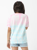 Girls Multicolor Casual Printed Tshirt