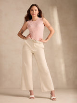 Women's Rose Gold Studded Tank