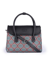 Women's Green Vegan Leather Finish Sling Bag - 11L