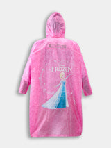 Kids Pink Zipper Raincoat