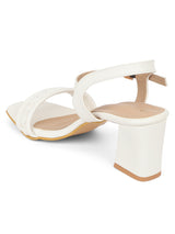 Women's White Casual Strap Sandals