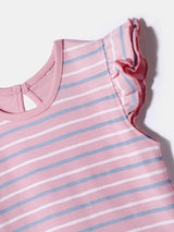 Girls Multicolor Cotton Printed Top - Pack of 2