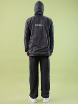 Men's Grey Button Rainsuit
