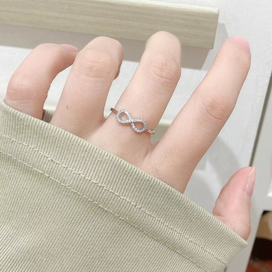 Women's Silver Beyond Infinity Silver Ring