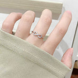 Women's Silver Beyond Infinity Silver Ring