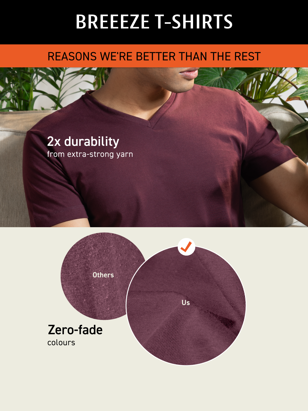 Men's Grey Casual Regular Fit Solid Half Sleeves Tshirt