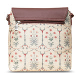 Women's Yellow Vegan Leather Finish Sling Bag - 5.6L